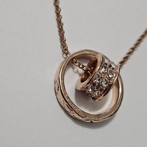 18k Rose Gold Plated Necklace